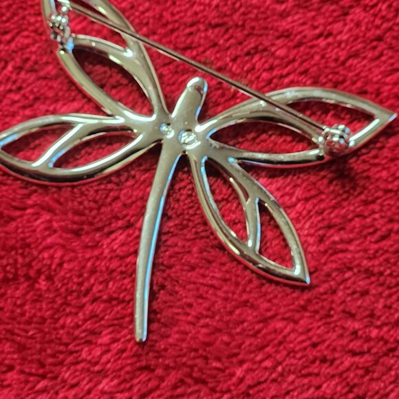 Swarovski Crystal DRAGONFLY Brooch Pin - Picture 5 of 15